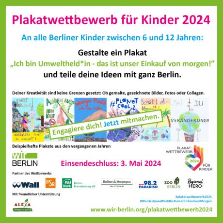 Plakatwettbewerb für Kinder 2024